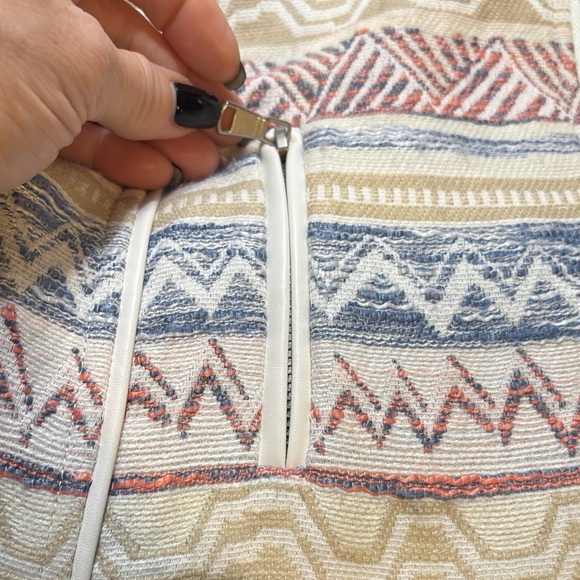 RW&CO. Textured Blazer with Red and Blue Accents - Picture 8 of 8